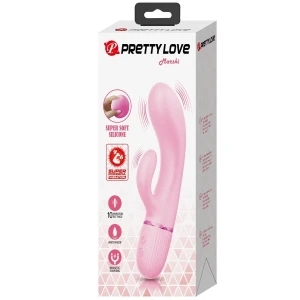 PRETTY LOVE - MARSKI RABBIT VIBRATOR  G-SPOT ROSA